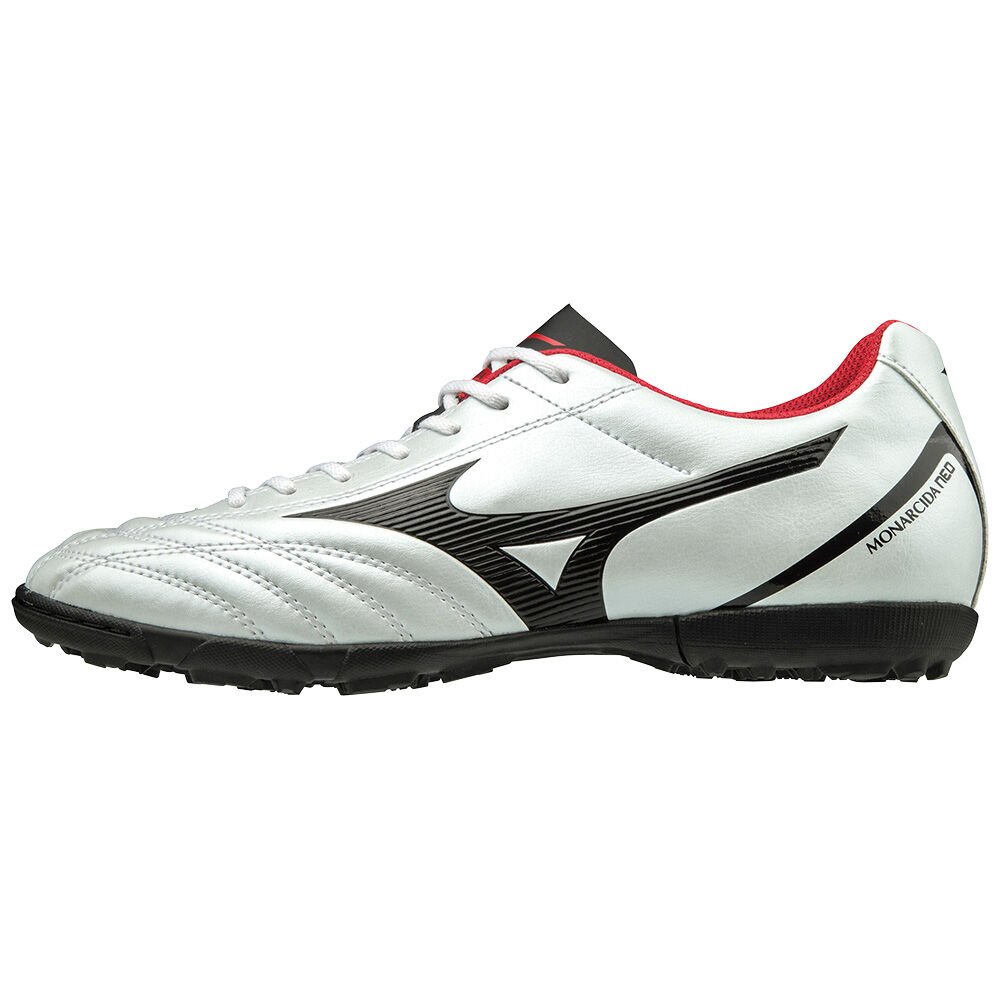 Mizuno Monarcida Neo Select AS Női Focicipő Fehér/Fekete/Piros BLS138290